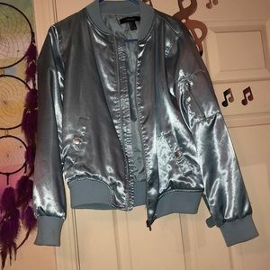 baby blue puffy jacket